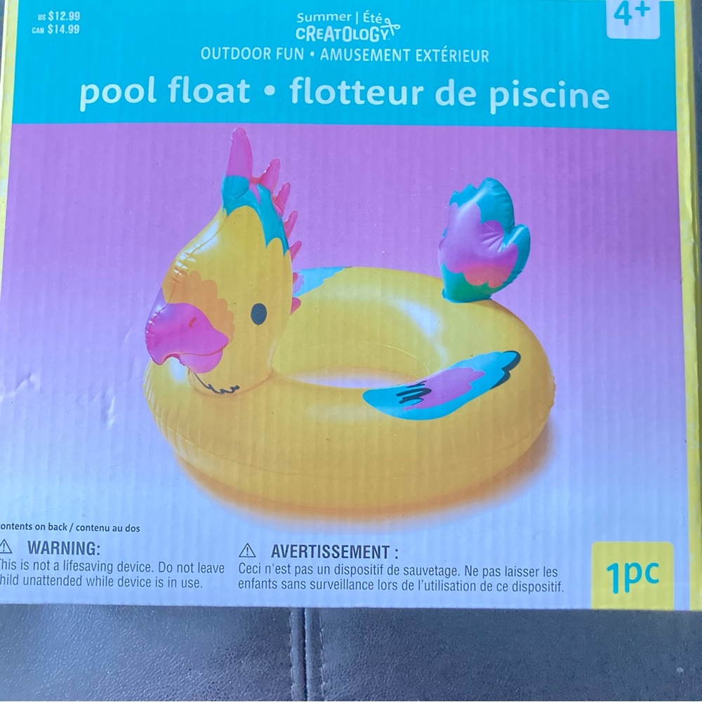 Creatology Kids Yellow Pool Float